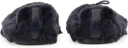 Hereu Luxe Shearling Pump Schoenen Black Dames