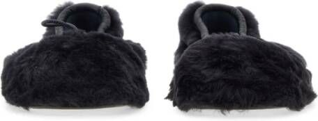 Hereu Luxe Shearling Pump Schoenen Black Dames