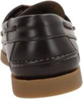 Hereu Platte Bruine Bootschoenen Brown Dames