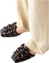 Hereu Premium Leren Sandalen Brown Dames - Thumbnail 2