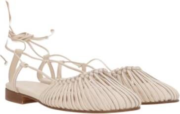 Hereu Witte Kooi Sandalen White Dames