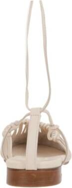 Hereu Witte Kooi Sandalen White Dames