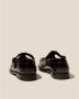 Hereu Zwarte Gekreukte Glanzende Loafers Black Dames - Thumbnail 3