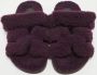 Hermès Vintage Pre-owned Fabric sandals Purple Dames - Thumbnail 3