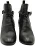 Hermès Vintage Pre-owned Leather boots Black Dames - Thumbnail 3