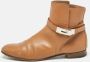 Hermès Vintage Pre-owned Leather boots Brown Dames - Thumbnail 2