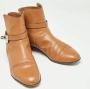Hermès Vintage Pre-owned Leather boots Brown Dames - Thumbnail 4