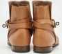 Hermès Vintage Pre-owned Leather boots Brown Dames - Thumbnail 5