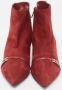 Hermès Vintage Pre-owned Leather boots Red Dames - Thumbnail 3