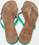 Hermès Vintage Pre-owned Leather flats Green Dames - Thumbnail 6