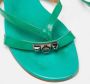 Hermès Vintage Pre-owned Leather flats Green Dames - Thumbnail 7