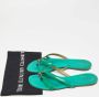 Hermès Vintage Pre-owned Leather flats Green Dames - Thumbnail 9