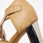 Hermès Vintage Pre-owned Leather sandals Beige Dames - Thumbnail 9