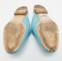 Hermès Vintage Pre-owned Leather sandals Blue Dames - Thumbnail 6