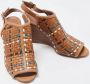Hermès Vintage Pre-owned Leather sandals Brown Dames - Thumbnail 4