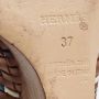 Hermès Vintage Pre-owned Leather sandals Brown Dames - Thumbnail 8