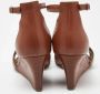 Hermès Vintage Pre-owned Leather sandals Brown Dames - Thumbnail 5