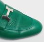 Hermès Vintage Pre-owned Leather sandals Green Dames - Thumbnail 7
