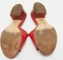 Hermès Vintage Pre-owned Leather sandals Red Dames - Thumbnail 6