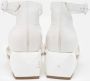 Hermès Vintage Pre-owned Leather sandals White Dames - Thumbnail 4