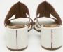 Hermès Vintage Pre-owned Leather sandals White Dames - Thumbnail 5
