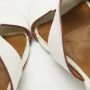Hermès Vintage Pre-owned Leather sandals White Dames - Thumbnail 9