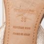 Hermès Vintage Pre-owned Leather sandals Yellow Dames - Thumbnail 8