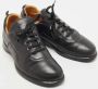 Hermès Vintage Pre-owned Leather sneakers Black Dames - Thumbnail 4