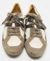 Hermès Vintage Pre-owned Leather sneakers Gray Dames - Thumbnail 3