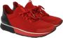 Hermès Vintage Pre-owned Leather sneakers Red Dames - Thumbnail 3