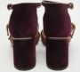Hermès Vintage Pre-owned Velvet sandals Pink Dames - Thumbnail 5