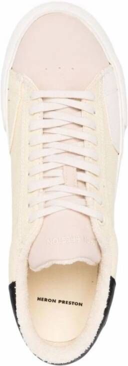 Heron Preston Beige Katoenen Sneakers Fw21 Beige Heren