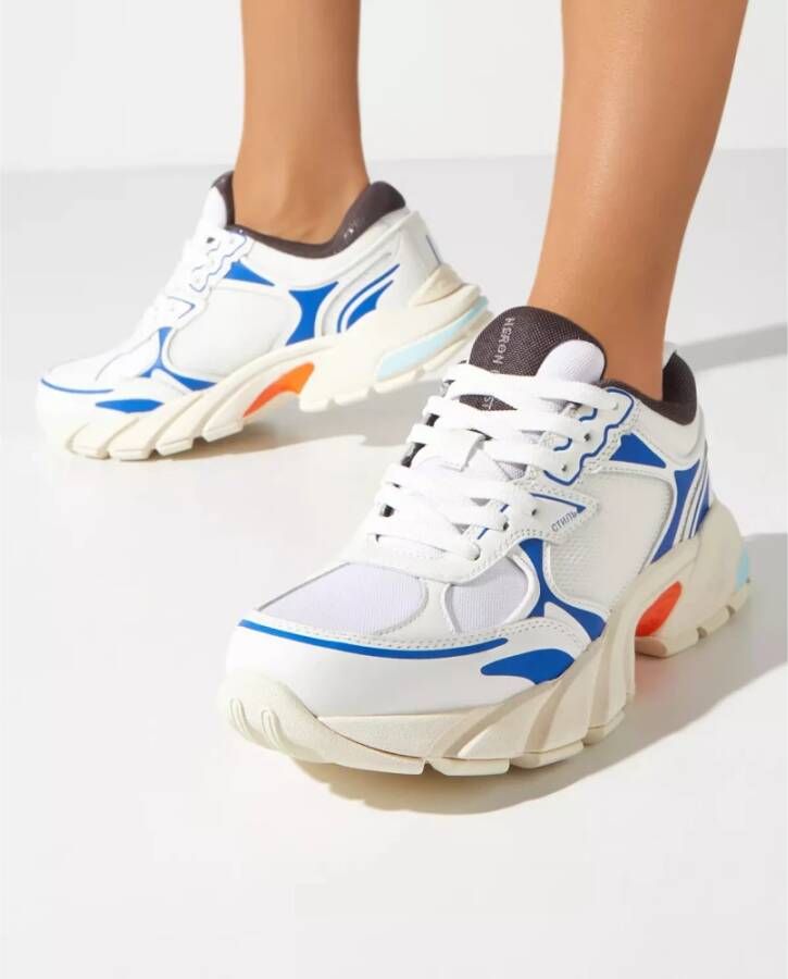 Heron Preston Witte Block Stepper Sneakers White Dames