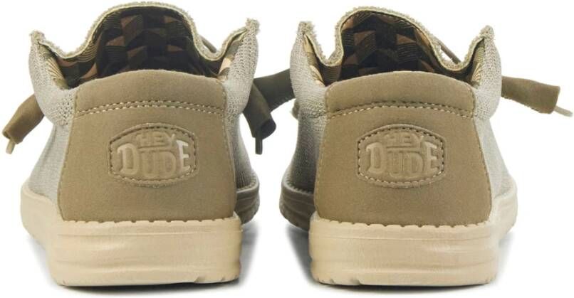 Hey Dude Beige Instapschoenen Beige Heren