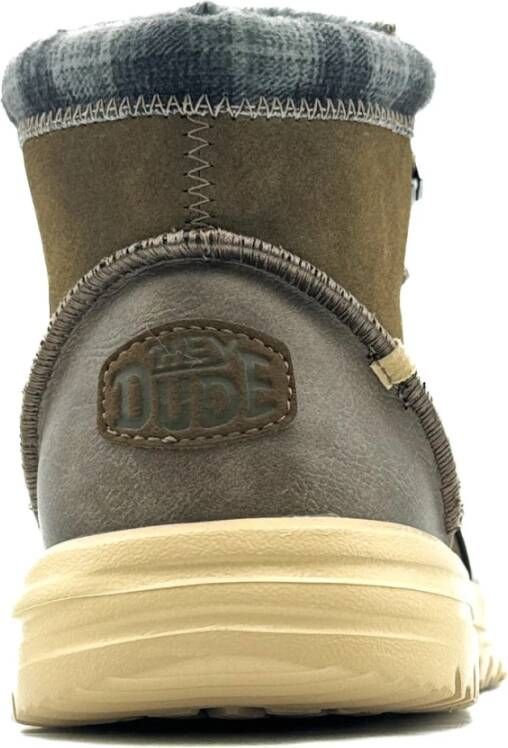 Hey Dude Beige Platte Schoenen Tronchetto Model Bradley Beige Heren