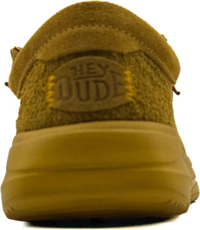 Hey Dude Beige Platte Schoenen Wally Model Beige Heren