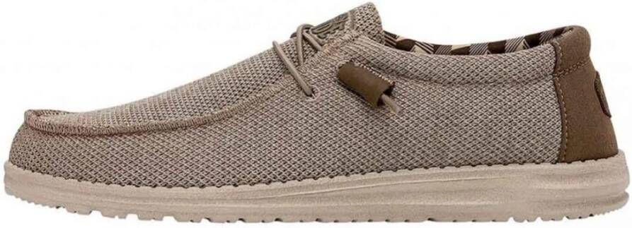 Hey Dude Beige Sneakers Wally Sox Classic Beige Heren