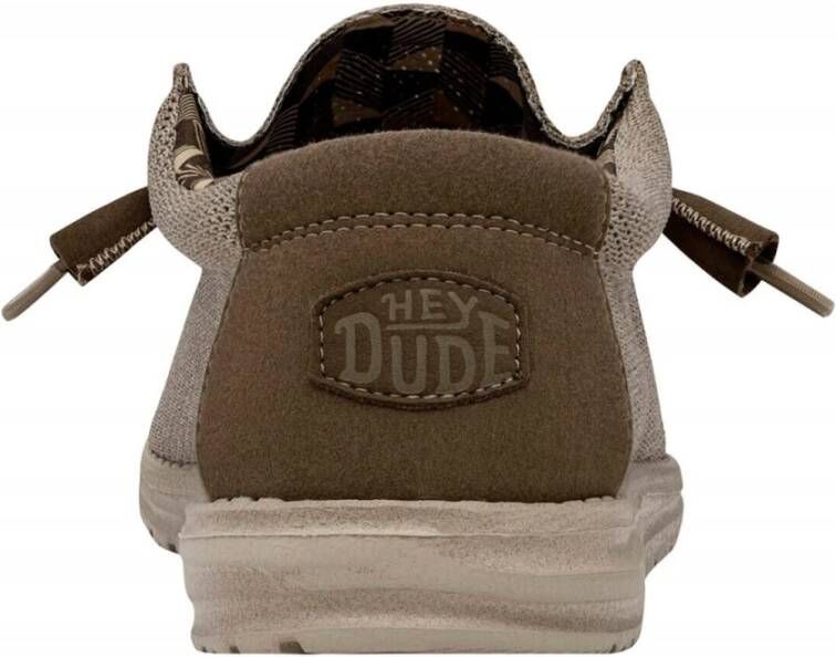 Hey Dude Beige Sneakers Wally Sox Classic Beige Heren