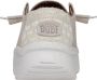 Hey Dude Stijlvolle Beige Sneakers Wendy Peak Beige Dames - Thumbnail 5