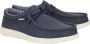 Hey Dude Blauwe Platte Schoenen Wally Classic Blue Heren - Thumbnail 2