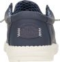 Hey Dude Blauwe Platte Schoenen Wally Classic Blue Heren - Thumbnail 4