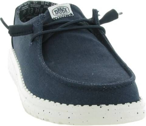 Hey Dude Boho Canvas Schoenen Blue Dames