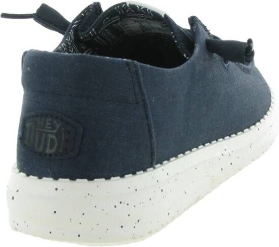 Hey Dude Boho Canvas Schoenen Blue Dames