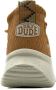 Hey Dude Bruin Leren Platte Schoenen Brown Dames - Thumbnail 3