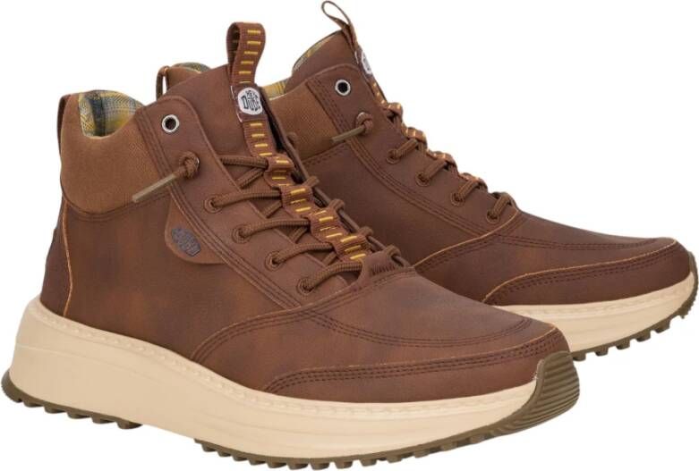 Hey Dude Bruine Klassieke Schoenen voor Mannen Brown Heren