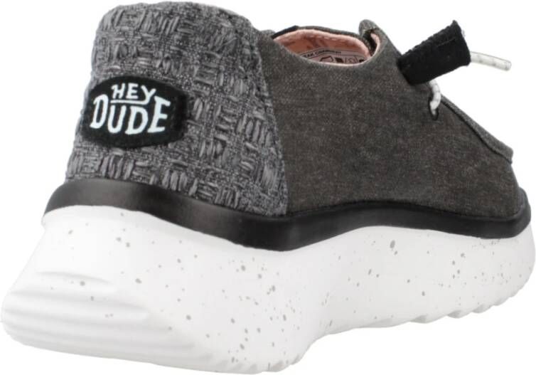 Hey Dude Chambray Veterschoenen voor Vrouwen Gray Dames