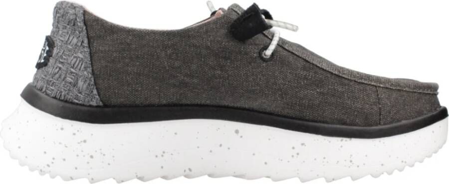 Hey Dude Chambray Veterschoenen voor Vrouwen Gray Dames