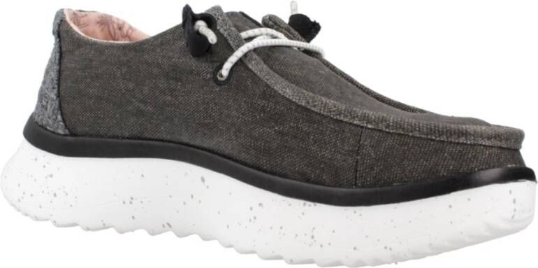 Hey Dude Chambray Veterschoenen voor Vrouwen Gray Dames