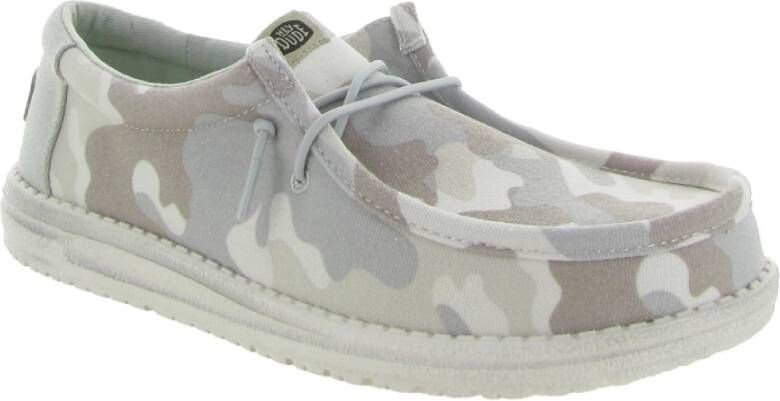 Hey Dude Camo Instap Schoenen Gray Heren