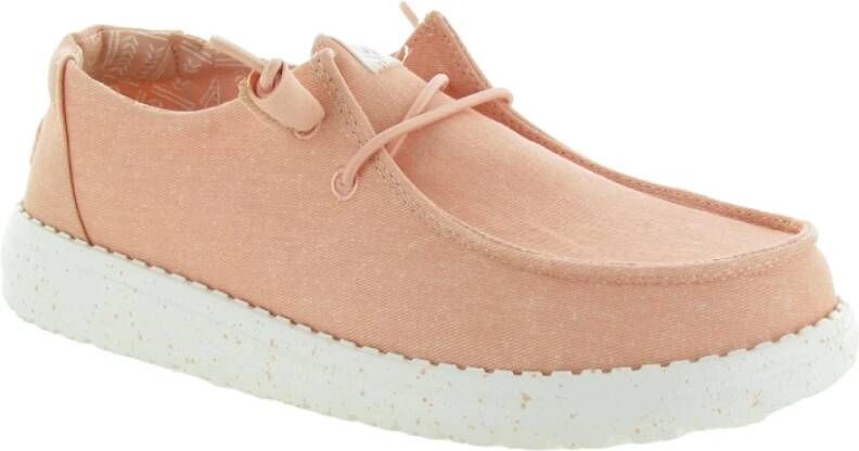 Hey Dude Canvas Schoenen Wendy Pink Dames